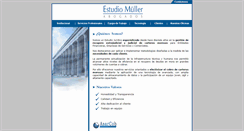 Desktop Screenshot of estudiomuller.com